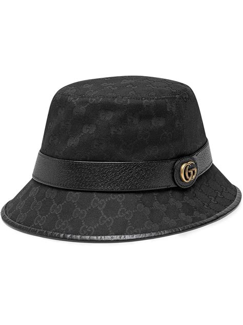 gucci bucket hat black|guccci bucket hat.